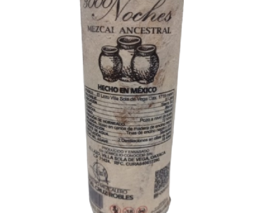 Mezcal 3000 Noches Arroqueño 375ml