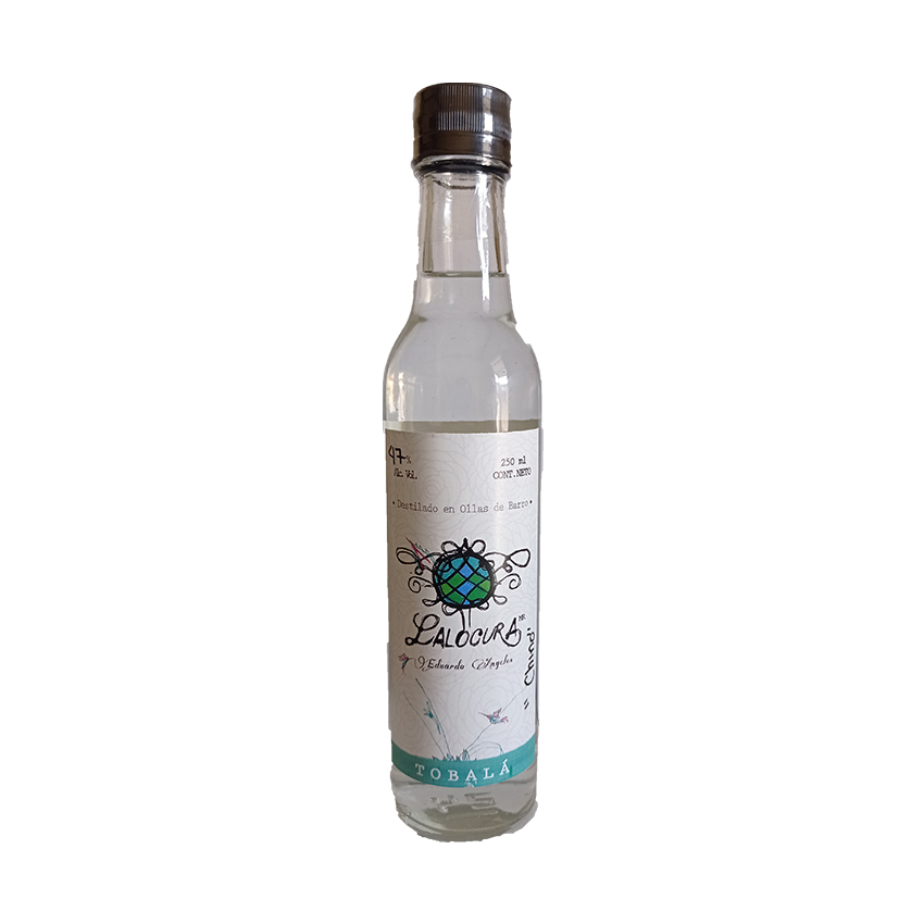 Destilado de agave Lalocura Tobalá chino 250 ml