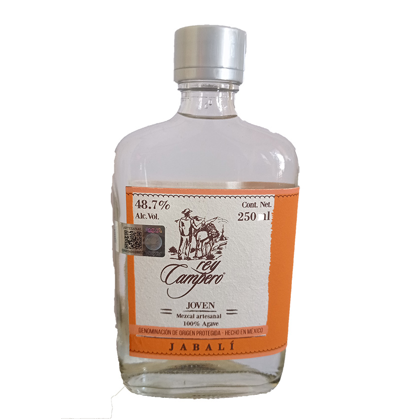 Mezcal Jabalí Rey Campero 250ml