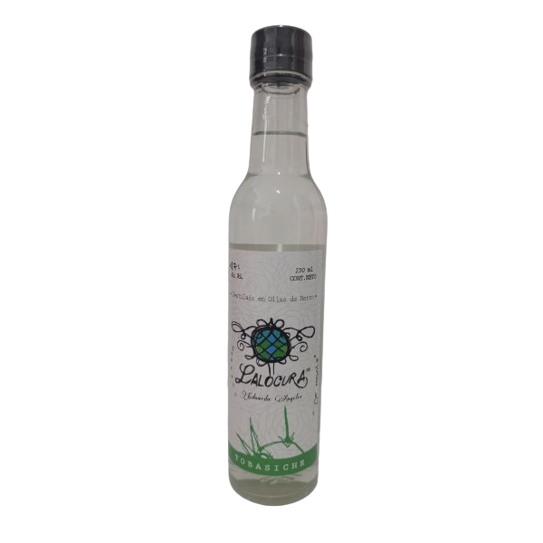 Destilado de agave Lalocura Tobasiche de monte 250ml