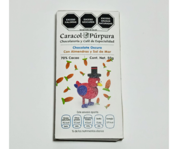 Chocolate Almendras y sal Caracol Púrpura
